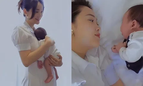 Minh Hằng bị stress hậu sinh quý tử, tái xuất rạng rỡ sau 1 tháng ở cữ