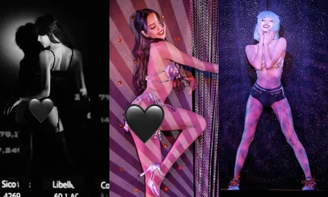 Bất chấp dư luận, Lisa (BLACKPINK) tự tung ảnh mặc nội y 'bỏng mắt' khoe body siêu thực tại club thoát y