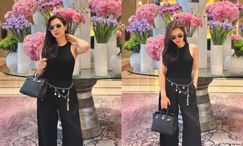 Phanh Lee thả dáng sang chảnh chuẩn dâu hào môn nghìn tỷ, nhan sắc mẹ 2 con gây sốt