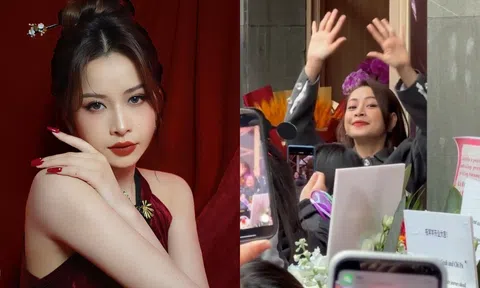 Quán phở của Chi Pu tại Thượng Hải chính thức khai trương, fan nườm nượp đội mưa tới xếp hàng ủng hộ