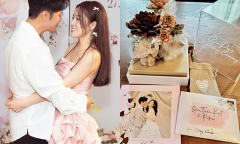 Thiệp cưới cầu kì nhất lịch sử Vbiz của Puka - Gin Tuấn Kiệt: khách mời 'khóc thét' vì một chi tiết