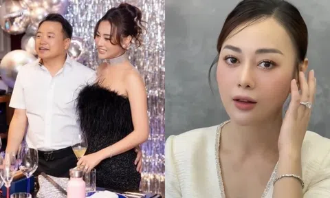 Phương Oanh lộ chiếc nhẫn kim cương cỡ 'khủng', xuất hiện rạng rỡ khi mang bầu song thai