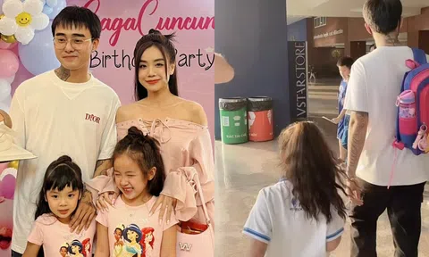 Đạt G ân cần chăm sóc con gái Cindy Lư, chi tiết cho thấy tình cảm bền chặt suốt 3 năm