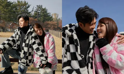 Puka - Gin Tuấn Kiệt khoe ảnh trăng mật đẹp như mơ, viết nên 'bản tình ca mùa đông' tại Hàn Quốc