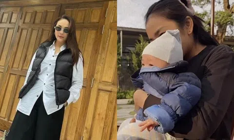 Minh Hằng đưa quý tử đi du lịch, cuộc sống hôn nhân khiến dân tình ngưỡng mộ