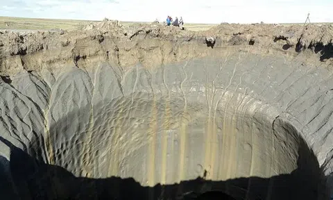 Bí ẩn về miệng núi lửa khổng lồ ở Siberia cuối cùng có lời giải đáp