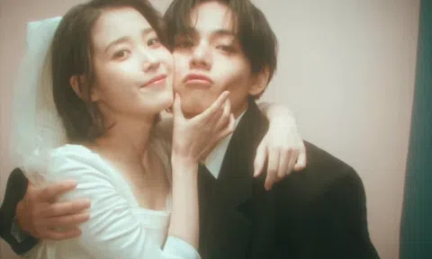 Hậu chia tay Jennie, V (BTS) bất ngờ làm đám cưới ngọt lịm tim với IU