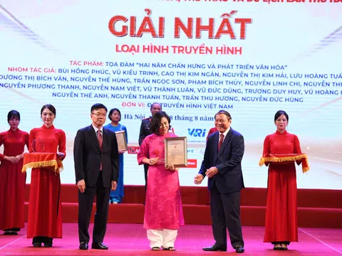 94 tác phẩm được trao Giải Báo chí toàn quốc “Vì sự nghiệp phát triển Văn hóa, Thể thao và Du lịch” lần thứ hai