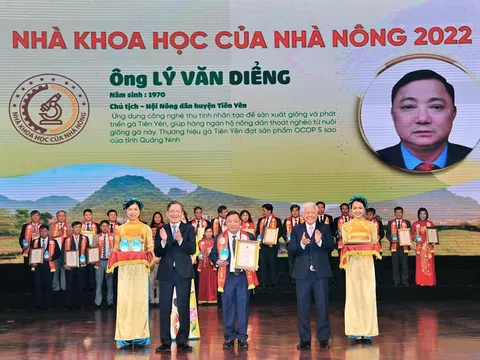 Tôn vinh 56 “Nhà khoa học của nhà nông” năm 2024