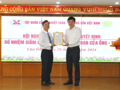 TKV: Bổ nhiệm Giám đốc Công ty Tuyển than Cửa Ông và Công ty Chế biến Than Quảng Ninh