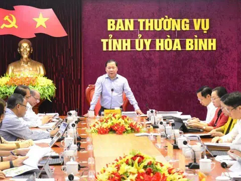 Hoà Bình: Ban Thường vụ Tỉnh ủy cho ý kiến những nội dung quan trọng phát triển kinh tế - xã hội