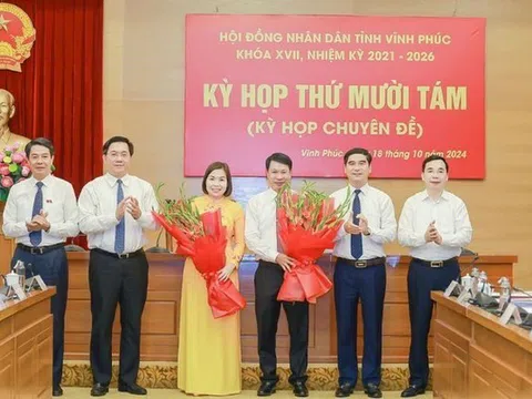 Thủ tướng Chính phủ phê chuẩn kết quả bầu chức vụ Phó Chủ tịch UBND tỉnh Vĩnh Phúc nhiệm kỳ 2021-2026