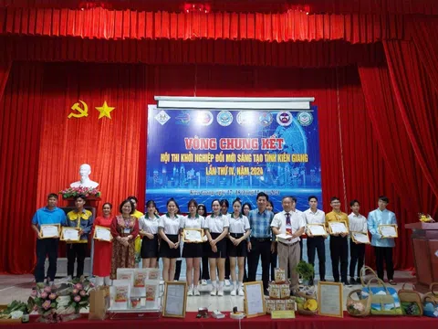 Dự án Sản xuất kinh doanh Bột ngũ cốc - Mẹ Nurtured đoạt giải Nhất Hội thi Khởi nghiệp, đổi mới, sáng tạo Kiên Giang năm 2024