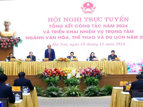 Thủ tướng Phạm Minh Chính chủ trì hội nghị tổng kết năm 2024, triển khai nhiệm vụ ngành Văn hoá - Thể thao và Du lịch năm 2025