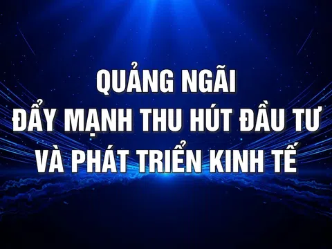 Quảng Ngãi đẩy mạnh thu hút đầu tư và phát triển toàn diện nền kinh tế