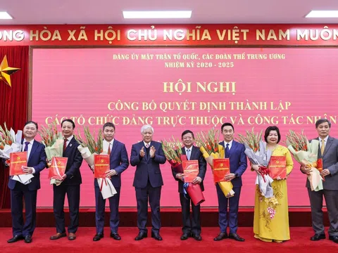 Đồng chí Phan Xuân Dũng giữ chức Bí thư Đảng ủy Liên hiệp các Hội Khoa học và Kỹ thuật Việt Nam