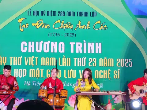 Kiên Giang: Tao đàn Chiêu Anh Các lưu giữ nét đẹp truyền thống văn hóa của các bậc tiền nhân