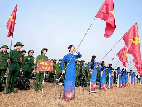 Nghệ An: Hơn 3.600 tân binh nhập ngũ năm 2025