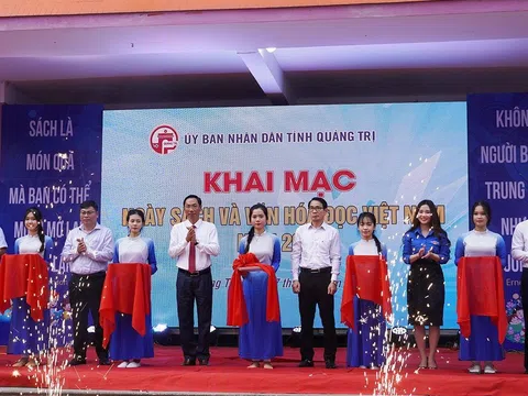 Quảng Trị: Khai mạc Ngày Sách và Văn hóa đọc Việt Nam 2025
