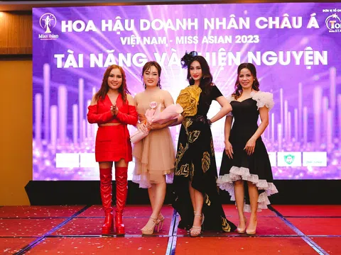 Doanh nhân Võ Thị Ngọc Ngân tỏa lòng nhân ái tại cuộc thi Miss Asian 2023