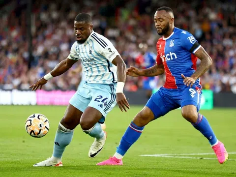 Crystal Palace và Nottingham Forest chia điểm trong trận đấu nhạt nhòa