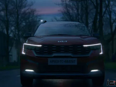 Kia Sonet facelift 2024 nhá hàng trước khi ra mắt vào giữa tháng này, thiết kế thay đổi đẹp mê hồn