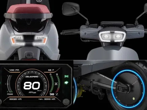 ‘Kẻ kết thúc đế chế Honda Vision’ ra mắt: Thiết kế sang xịn như Vespa, động cơ mạnh ngang xe 125cc