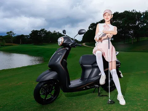 Thùy Tiên giải thích lí do các golfer nữ chuyển sang dùng xe máy trên sân golf