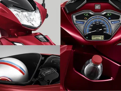 Chi tiết ‘tân vương’ xe số Honda 125cc đẹp ngang Future nhưng trang bị xịn hơn, giá 37 triệu đồng