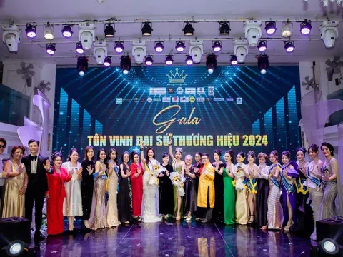 Dấu ấn đẹp của chương trình Gala Vinh danh Đại Sứ Thương Hiệu 2024