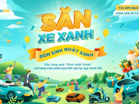 Xanh SM tung ưu đãi đến 7 tỷ đồng trong tháng chào sinh nhật