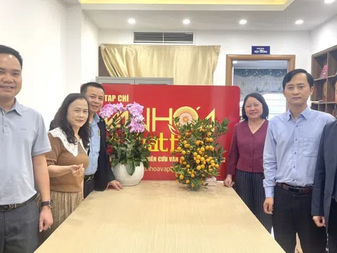 Lãnh đạo Liên hiệp các Hội Khoa học và Kỹ thuật Việt Nam thăm, làm việc với Viện Nghiên cứu Văn hóa và Phát triển, Tạp chí điện tử Văn hóa và Phát triển