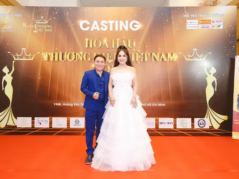 NTK Tony Phạm chính thức tài trợ áo dài cho cuộc thi Hoa hậu Thương hiệu Việt Nam 2022