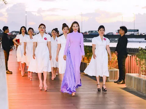 NTK Thân Hoàng Bích Thủy mang các thiết kế tôn vinh vẻ đẹp người phụ nữ Việt đến với Hoa hậu Doanh nhân Châu Á Việt Nam 2022