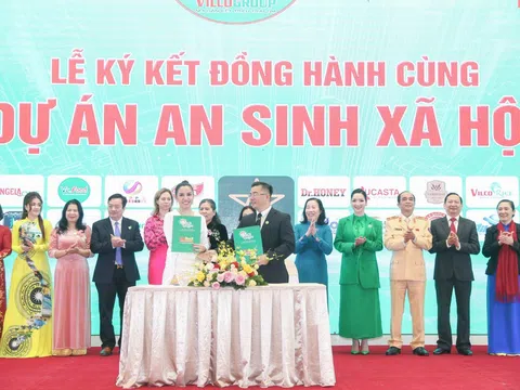 Thương hiệu mỹ phẩm Henta ký kết hợp tác cùng dự án An Sinh Xã Hội