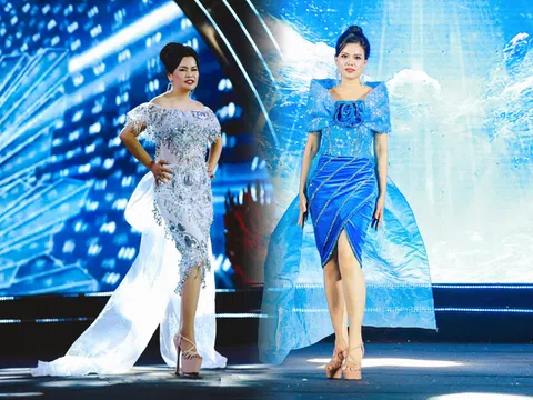 Mãn nhãn với trang phục công sở tại chung kết Hoa hậu Doanh nhân Biển 2023
