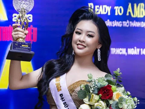 Quán quân Miss Goldstar Ambassador 2023 chính thức lộ diện