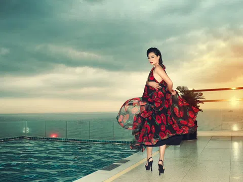 Hoa hậu Trịnh Lan Trinh khoe thần thái ngút trời trong trang phục của NTK Đỗ Mạnh Cường