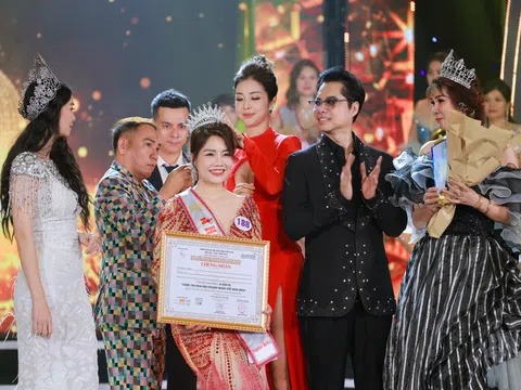 Doanh nhân Nguyễn Thị Dung chiến thắng danh hiệu Á hậu 3 Hoa hậu Doanh nhân Việt Nam 2024