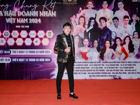Lộng lẫy với trang phục dạ hội của NTK Tommy Nguyễn đêm chung kết Hoa hậu Doanh nhân Việt Nam 2024
