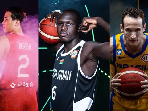 Những thông số thú vị của các VĐV tham dự FIBA World Cup bóng rổ nam 2023