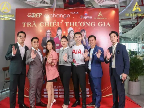 AIA exchange- Nhà tài trợ vàng Trà Chiều Thương Gia kỳ 6