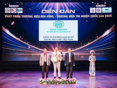 GHT - Tự hào nhận giải thưởng "Top 10 Thương hiệu Tín nhiệm Quốc gia 2024"