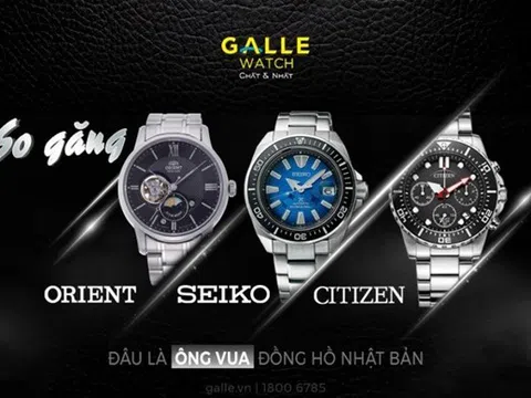 Đồng hồ Galle: Cầu nối giữa tinh thần Nhật và người yêu đồng hồ Việt