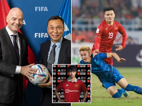 Tin bóng đá trưa 15/9: ĐT Việt Nam 'vượt mặt' Thái Lan, Trung Quốc tụt dốc không phanh trên BXH FIFA