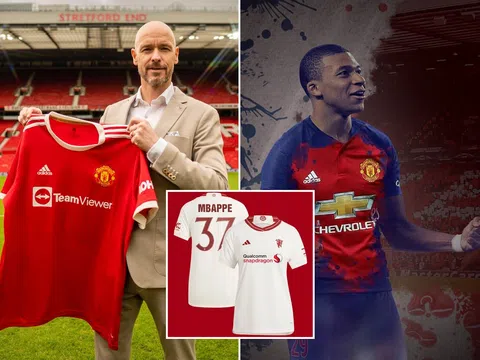 Mbappe gật đầu với HLV Ten Hag, Man UTD chính thức kích nổ 'bom tấn' đắt giá nhất lịch sử bóng đá TG