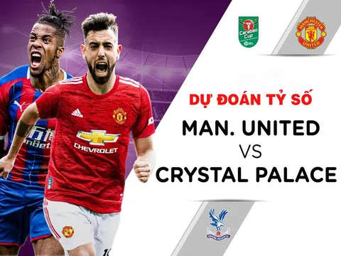 Dự đoán tỷ số MU vs Crystal Palace: Dàn 'siêu tân binh' trở lại, HLV Ten Hag nối dài mạch thăng hoa?