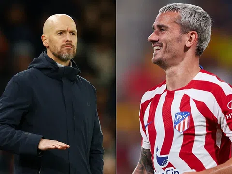 Tin chuyển nhượng sáng 22/11: Vụ Griezmann đến MU ngã ngũ; Ten Hag đón bom tấn 100 triệu bảng?