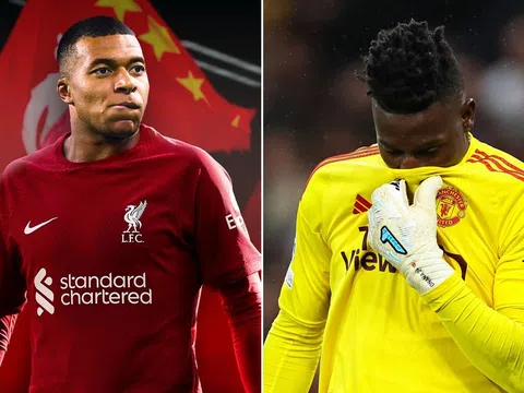 Tin chuyển nhượng sáng 30/11: Liverpool 'chạm một tay' vào Mbappe; Ten Hag chốt người thay Onana?