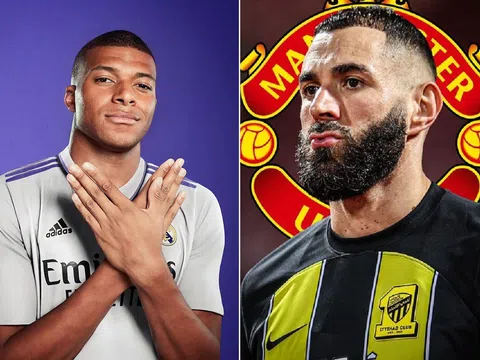 Tin chuyển nhượng sáng 8/1: Mbappe gia nhập Real Madrid; Xong vụ Benzema đến Man United